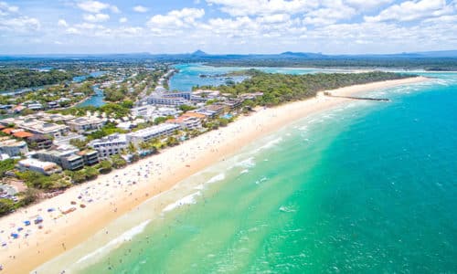 Aerial View of Noosa