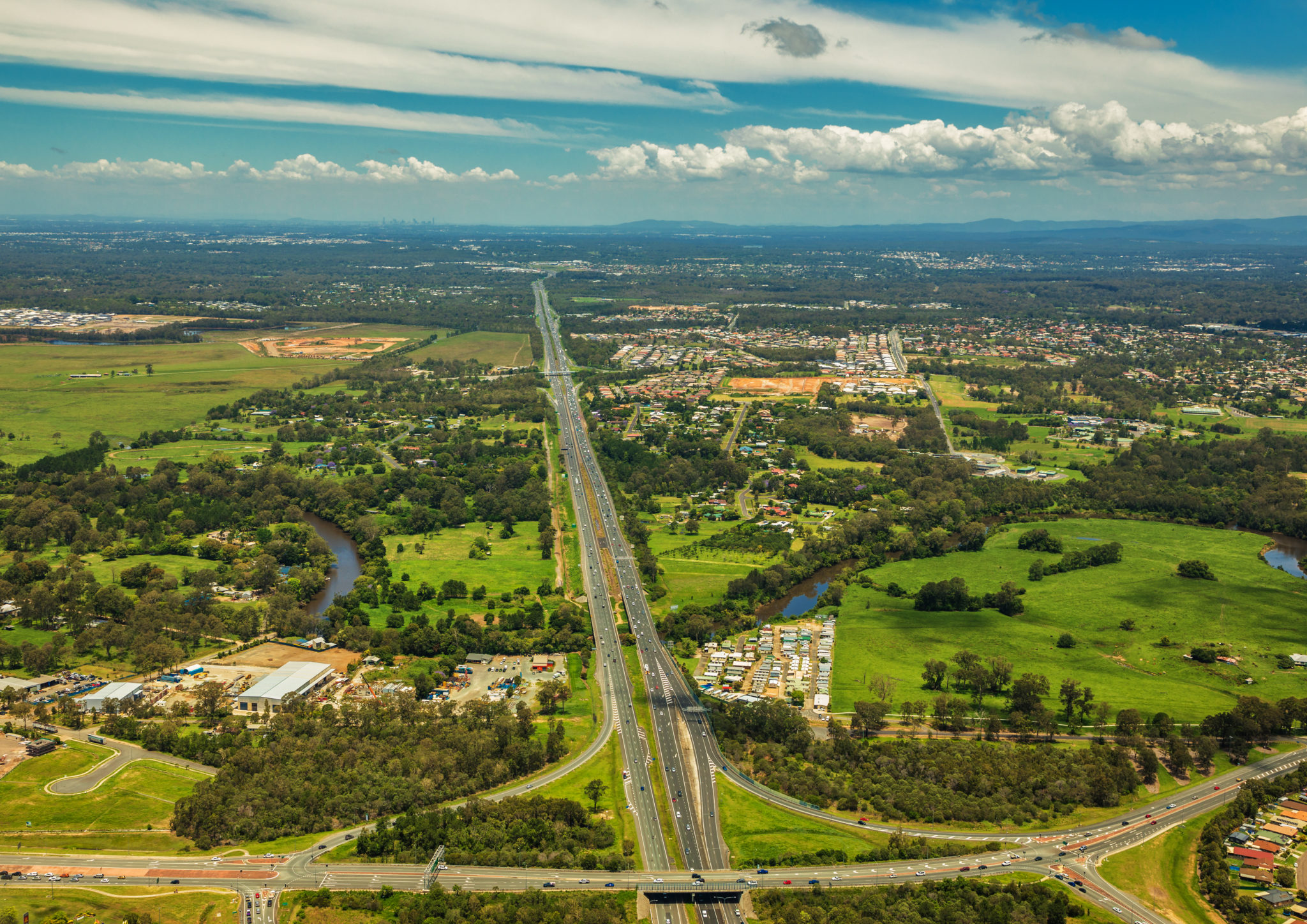 Caboolture, Aerial View