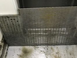 A Washroom Before Steam Clean