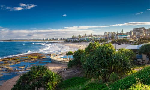 Kings Beach at Caloundra Queensland