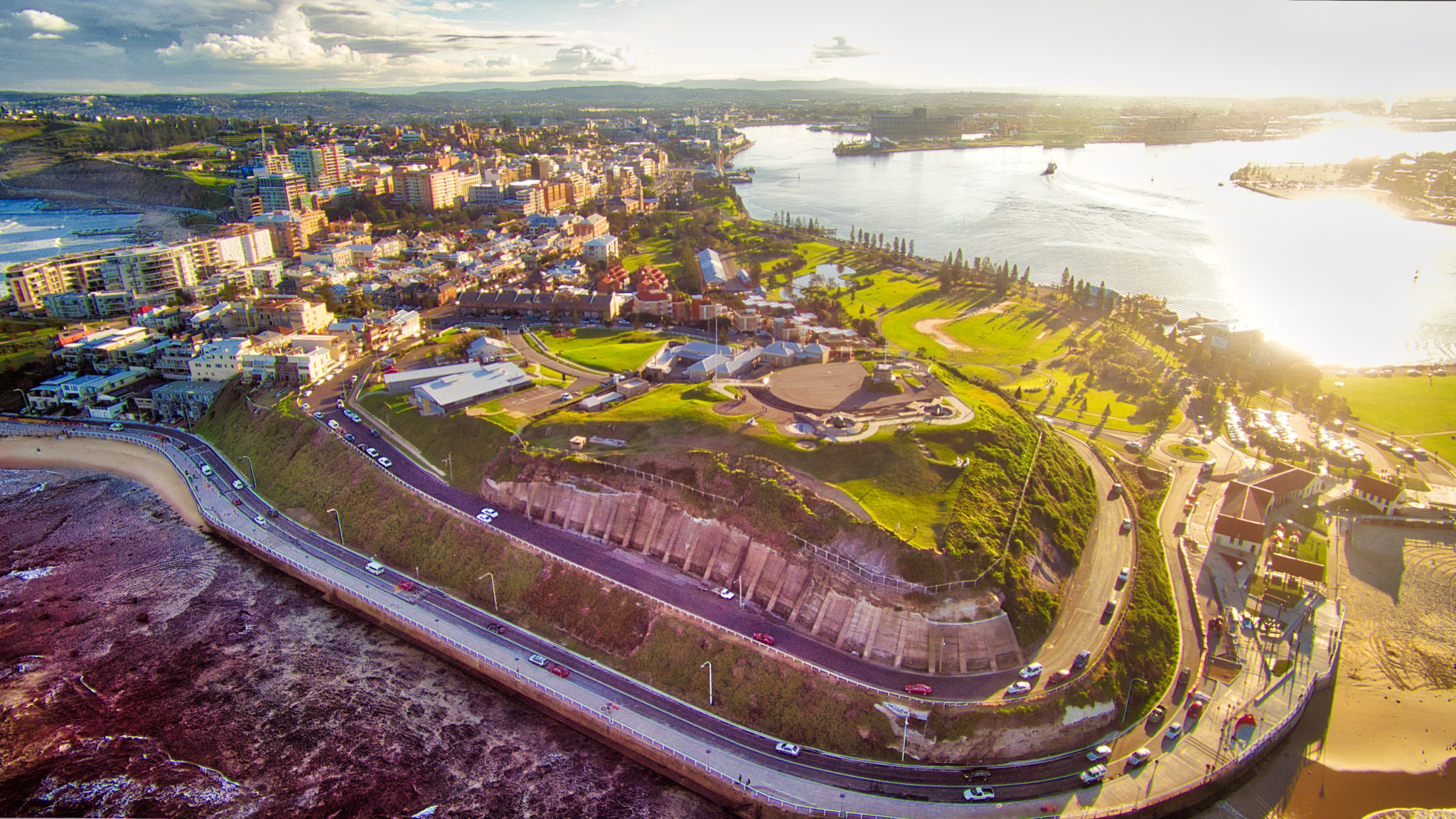 Newcastle Aerial View