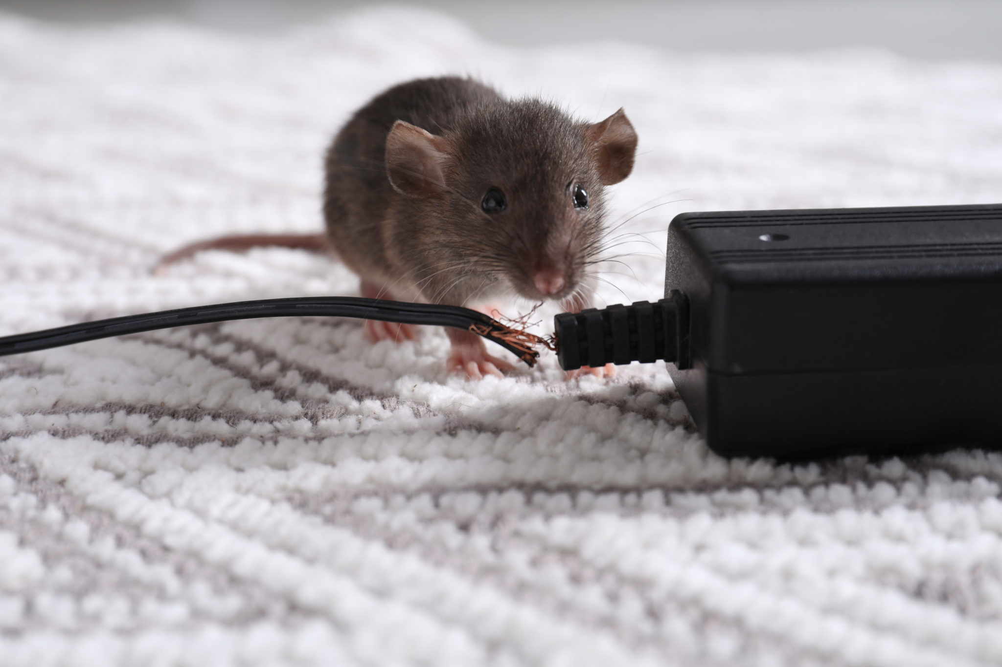 Rodent damage in Woden Valley