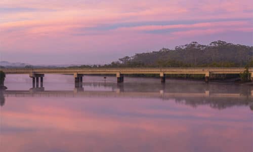 Tingalpa Creek in Brisbane South East