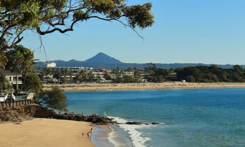 View of Mount Cooroy in Queensland