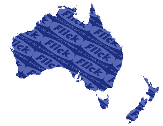 Flick Australia Map