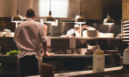 Busy Restaurant Kitchen