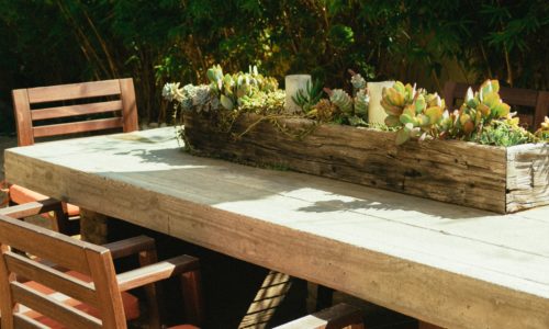 Outdoor Wood Table